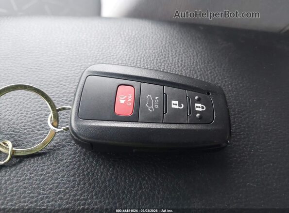 2T3P1RFV3SW615109 2025 TOYOTA LE Black Вид панелі приладів