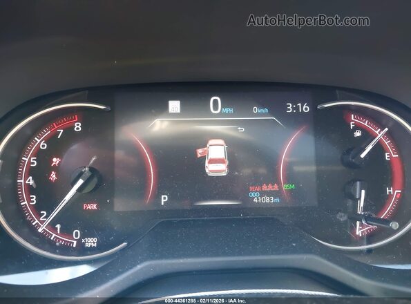 2T3P1RFV5PC330520 2023 TOYOTA LE White უკანა სავარძლების ხედი