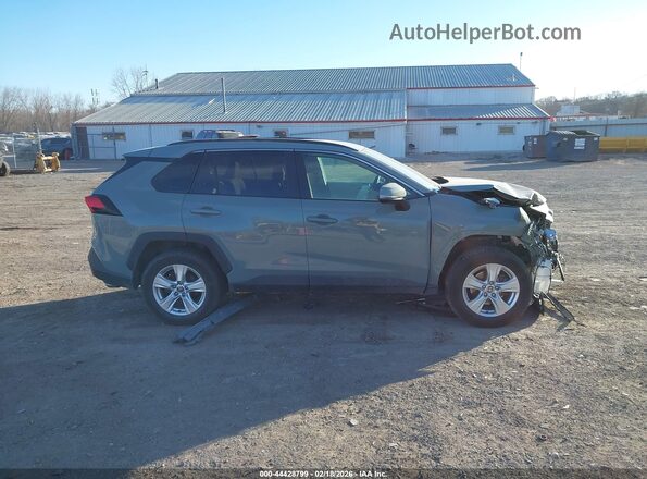 2T3P1RFVXMW229497 2021 TOYOTA LE Зеленый Вид задней части салона