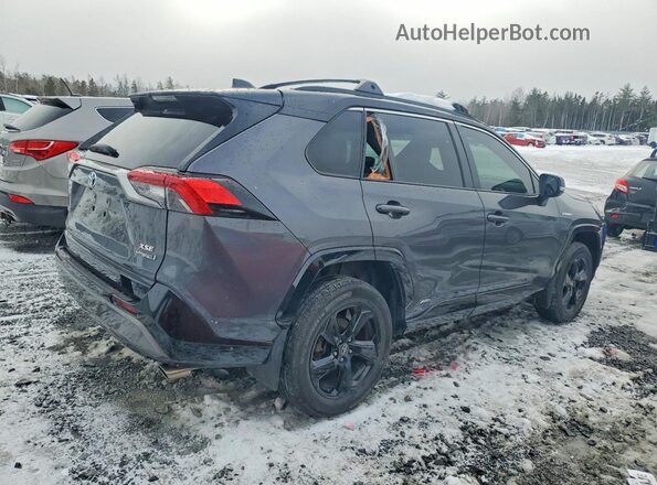 2T3RWRFV2LW096789 2020 TOYOTA LE Charcoal Հետևի աջ