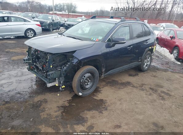 2T3RWRFV3RW195386 2024 TOYOTA LE Dark Blue Առջևի ձախ երեք քառորդ տեսարան