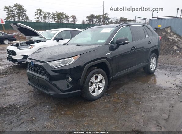 2T3RWRFV9KW029492 2019 TOYOTA LE Black Առջևի ձախ երեք քառորդ տեսարան