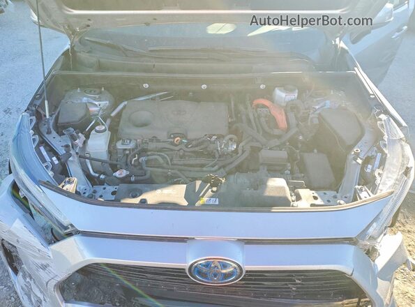 2T3T6RFV6NW036281 2022 TOYOTA RAV4 Silver Вид підкапотного простору
