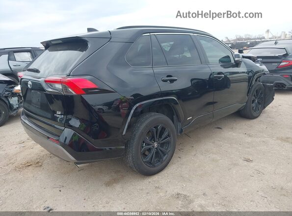 2T3T6RFV9NW032094 2022 TOYOTA RAV4 HYBRID Black Tył prawy