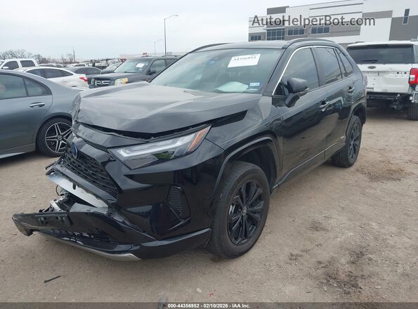 2T3T6RFV9NW032094 2022 TOYOTA RAV4 HYBRID Black Przód lewy