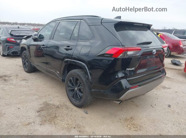 2T3T6RFV9NW032094 2022 TOYOTA RAV4 HYBRID Black Tył lewy