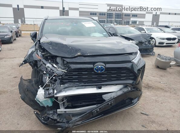 2T3T6RFV9NW032094 2022 TOYOTA RAV4 HYBRID Black Widok zestawu wskaźników