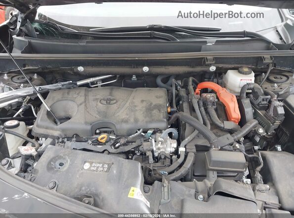 2T3T6RFV9NW032094 2022 TOYOTA RAV4 HYBRID Black Widok z tyłu