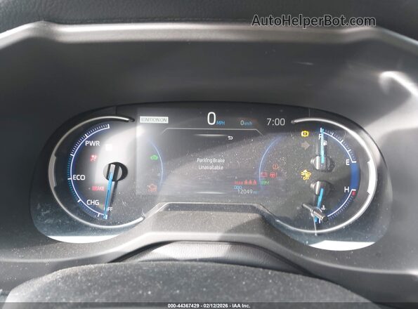 2T3T6RFVXSW089352 2025 TOYOTA RAV4 HYBRID Gray Rear seats view