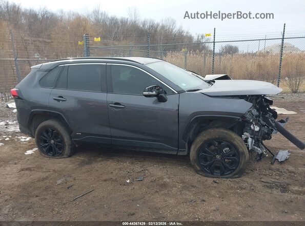 2T3T6RFVXSW089352 2025 TOYOTA RAV4 HYBRID Gray Rear interior view