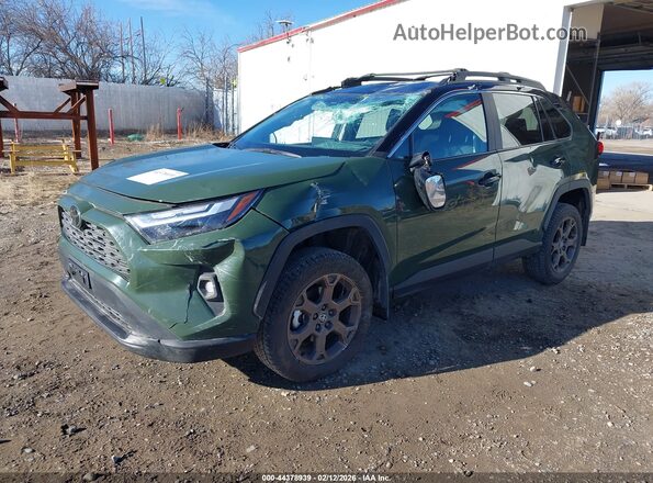 2T3UWRFV3SW290742 2025 TOYOTA RAV4 HYBRID Green Front left