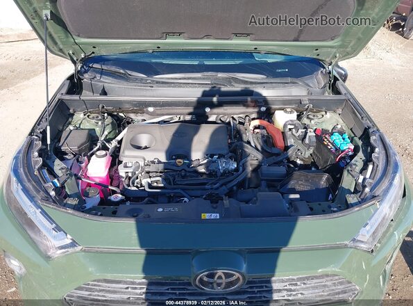 2T3UWRFV3SW290742 2025 TOYOTA RAV4 HYBRID Green Rear view