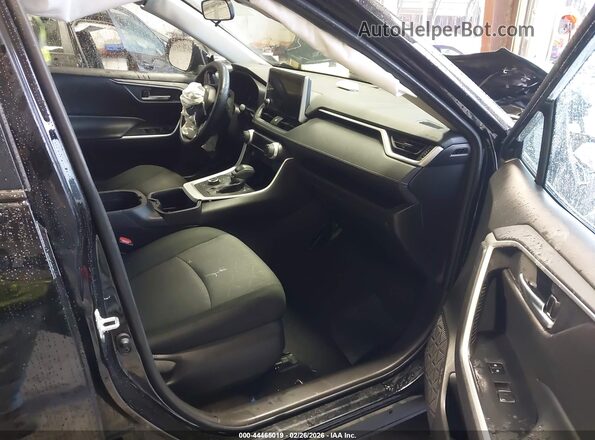 2T3UWRFV9SW252884 2025 TOYOTA RAV4 HYBRID Black Front interior view