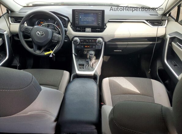 2T3W1RFV3KC023657 2019 TOYOTA LE White Вид панелі приладів