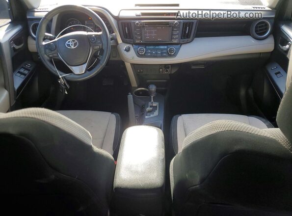 2T3WFREV5JW521519 2018 TOYOTA RAV4 White წინა პანელის ხედი