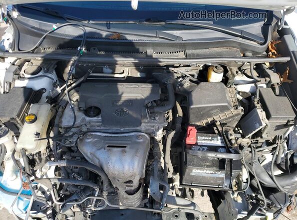 2T3WFREV5JW521519 2018 TOYOTA RAV4 White ძრავის განყოფილების ხედი