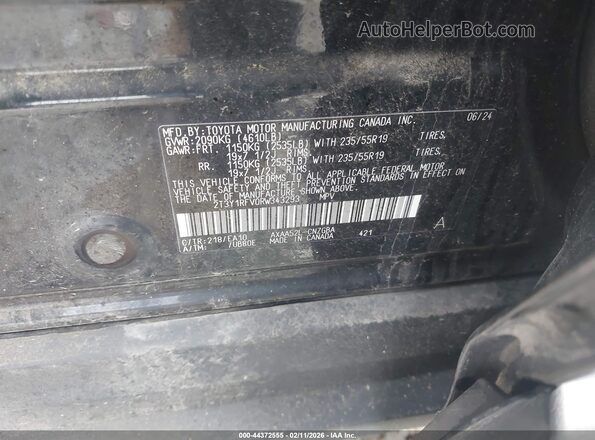 2T3Y1RFV0RW343293 2024 TOYOTA LIMITED Black 