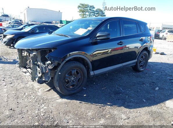 2T3ZFREV2JW418636 2018 TOYOTA LE Black Առջևի ձախ երեք քառորդ տեսարան