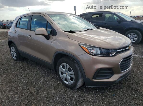 3GNCJKSB9JL410747 2018 CHEVROLET TRAX Tan 