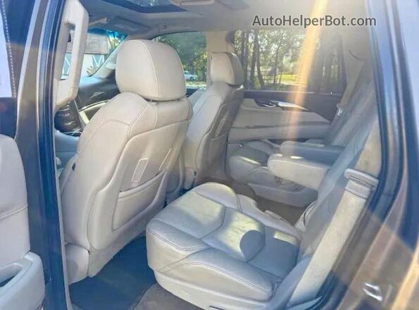 1GYS4BKJXGR177458 2016 CADILLAC ESCALADE Charcoal 