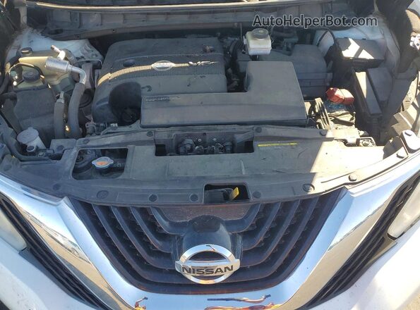 5N1AZ2MG6HN163601 2017 NISSAN MURANO White VIN sticker view