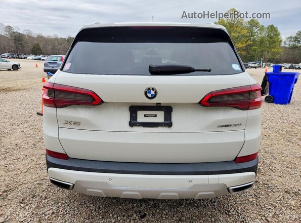 5UXCR6C53KLL35234 2019 BMW X5 White წინა სალონის ხედი