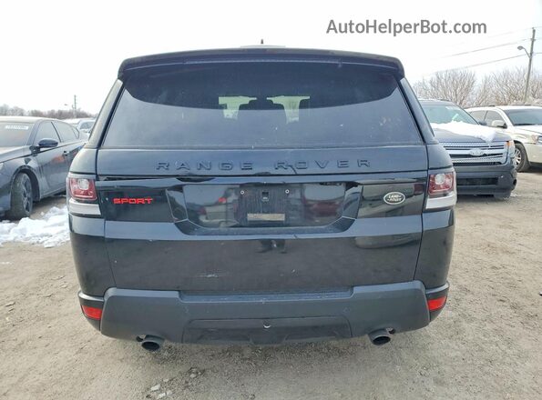 SALWS2VFXGA573241 2016 LAND ROVER RANGE ROVER Black Սալոնի դիմացի տեսք