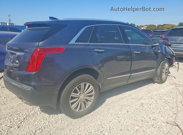 1GYKNCRS7KZ162538 2019 CADILLAC XT5 Синий Передняя правая четверть
