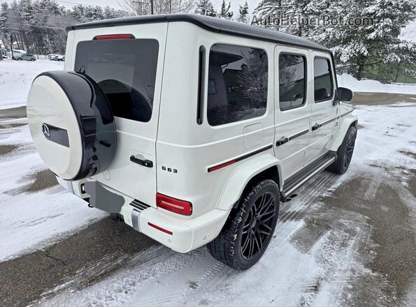 WDCYC7HJ4KX313508 2019 MERCEDES-BENZ G-CLASS Белый Вид спереди