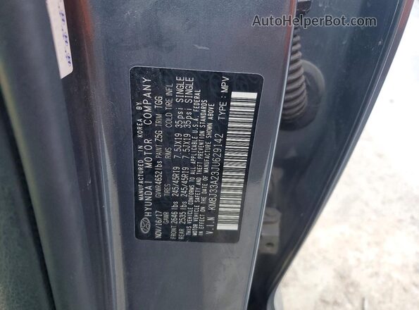 KM8J33A23JU629142 2018 HYUNDAI TUCSON Gray 