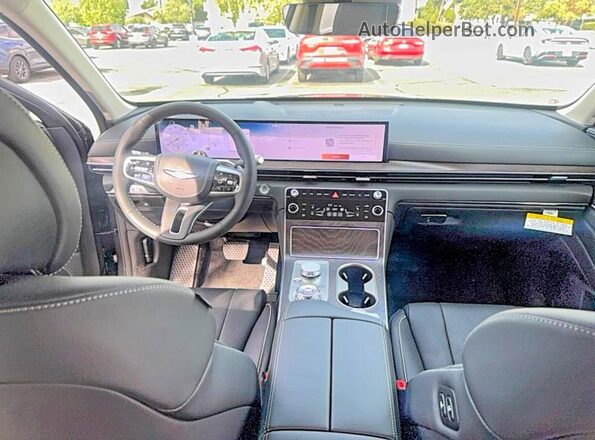 KMUHCESB8TU310767 2026 GENESIS GV80 Gray Vista de los asientos traseros