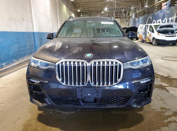 5UXCX4C54KLB39669 2019 BMW X7 Угольный Вид сзади
