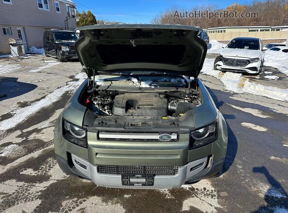 SALEV6RU6M2049366 2021 LAND ROVER DEFENDER Green ხელსაწყოთა პანელის ხედი