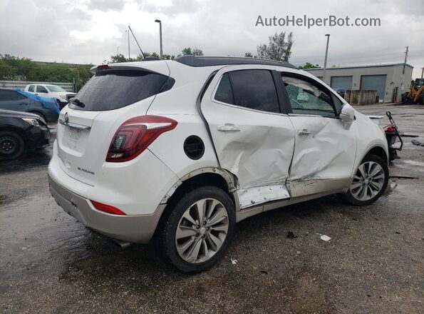 KL4CJASB7JB635456 2018 BUICK ENCORE White Delantero derecho
