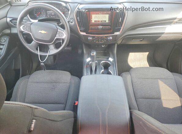 1GNERFKW4JJ107636 2018 CHEVROLET TRAVERSE Белый Вид щитка приборов