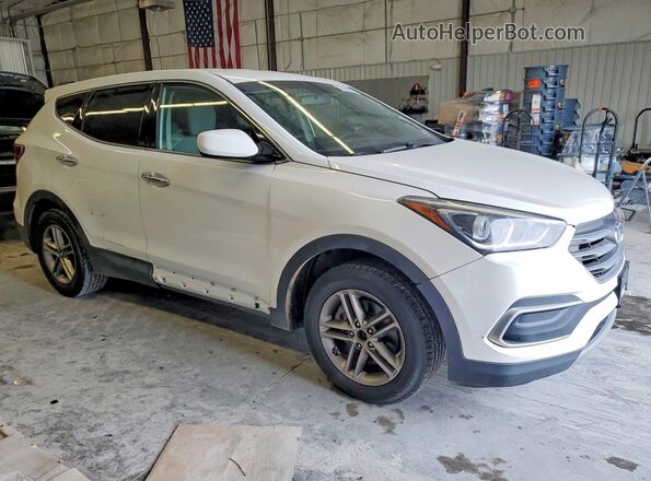 5NMZTDLB7JH095466 2018 HYUNDAI SANTA FE White 