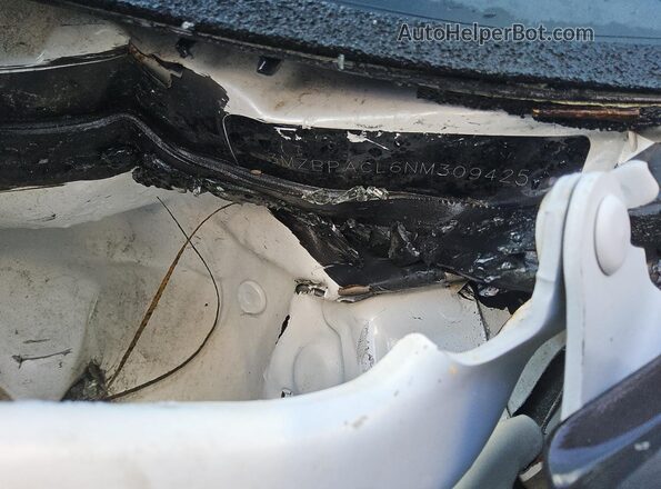 3MZBPACL6NM309425 2022 MAZDA 3 White 