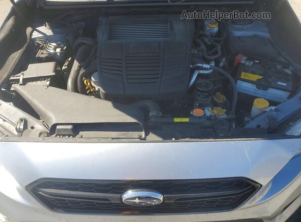 JF1VA1A67M9814844 2021 SUBARU WRX Silver ძრავის განყოფილების ხედი