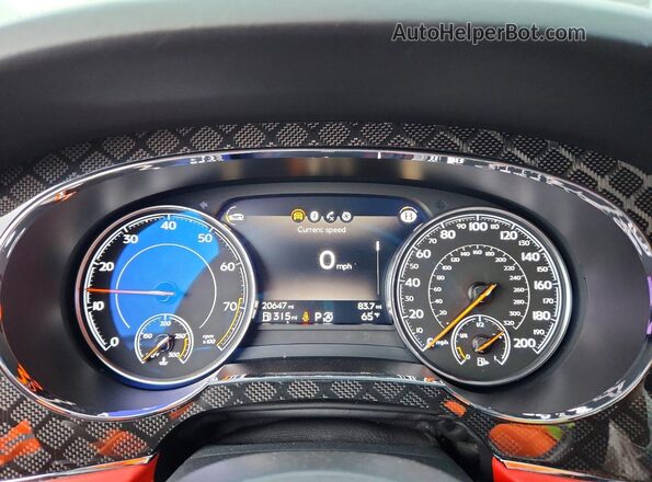 SJAAM2ZV4LC029508 2020 BENTLEY BENTAYGA Черный Вид задних сидений