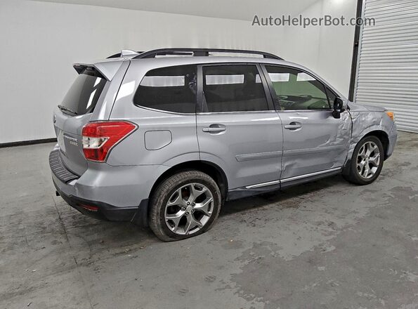 JF2SJAXC0GH468013 2016 SUBARU FORESTER 2.5I TO Silver Przód prawy