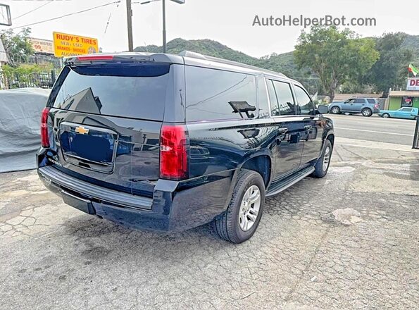 1GNSKHKC9LR249221 2020 CHEVROLET SUBURBAN Черный Вид спереди