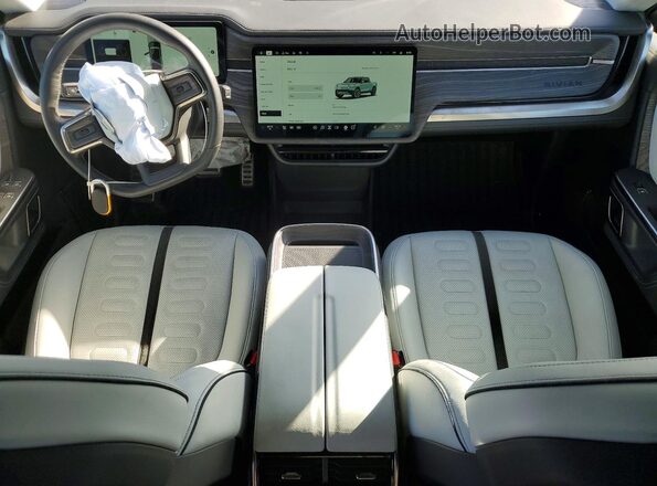 7FCTGAAA0PN022500 2023 RIVIAN RIT Серый Вид щитка приборов
