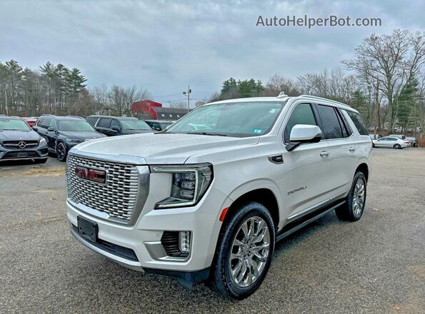 1GKS2DKL2MR186101 2021 GMC YUKON Белый Задняя правая четверть