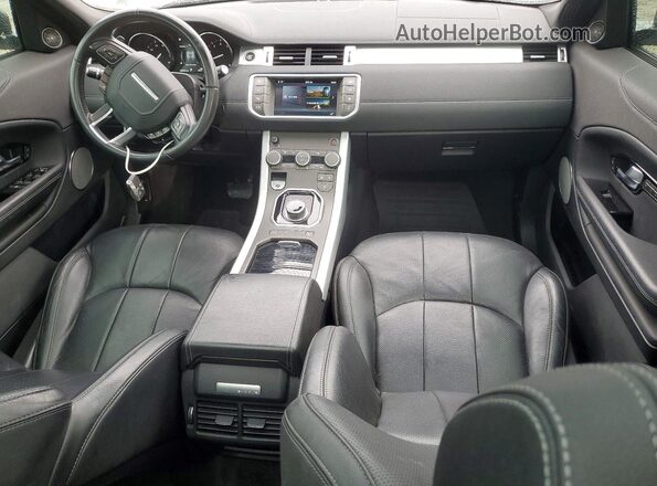 SALVP2RX8JH298015 2018 LAND ROVER RANGE Black Вид щитка приладів