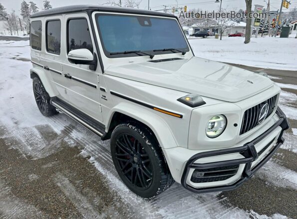 WDCYC7HJ4KX313508 2019 MERCEDES-BENZ G-CLASS Белый Задняя левая четверть