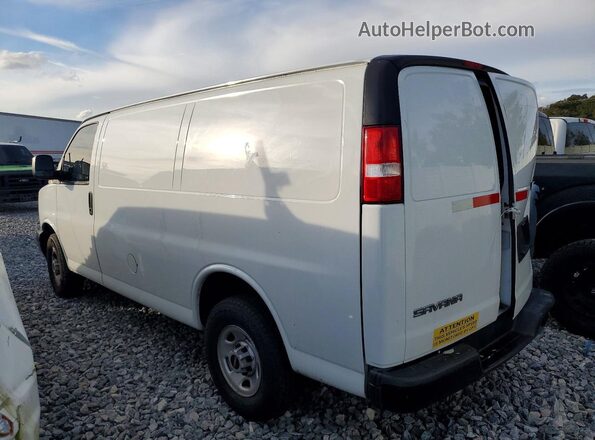 1GTW7AFP4P1111896 2023 GMC SAVANA White Trasero derecho