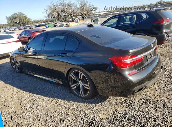 WBA7F0C55GGL99569 2016 BMW 7 SERIES Black Trasero derecho
