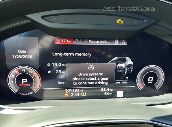 WA1FVAF12LD010053 2020 AUDI Q8 Gray 