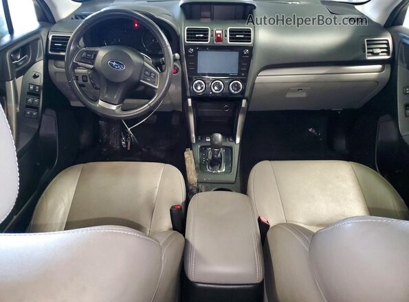 JF2SJAVCXGH495626 2016 SUBARU FORESTER 2.5I TO Gray Instrument cluster view