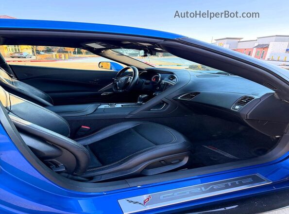 1G1YS2D60K5605674 2019 CHEVROLET CORVETTE Blue 